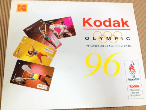 Public Phonecard: Kodak Olympics 96 Kids Sports Series